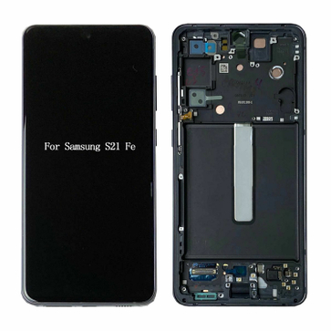 Ensamblaje de Pantalla LCD de Teléfono Móvil Compatible Para Samsung S21 Fe 